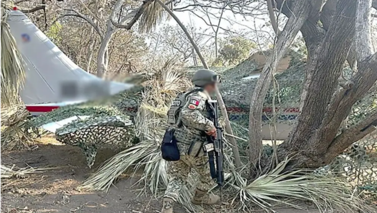 Avión que trasportaba droga es asegurada por autoridades en Oaxaca