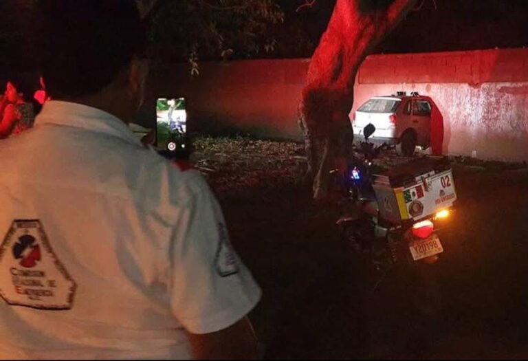 Pointer atraviesa barda de escuela en Lerdo de Tejada; hay lesionados.