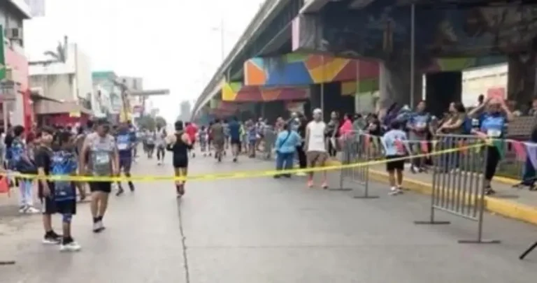 Hombre muere tras cruzar la meta en competencia deportiva en Poza Rica, Veracruz