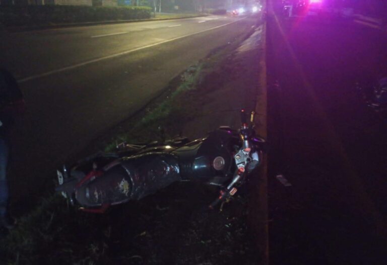 FALLECE MOTOCICLISTA CUANDO REGRESABA DE SU JORNADA LABORAL