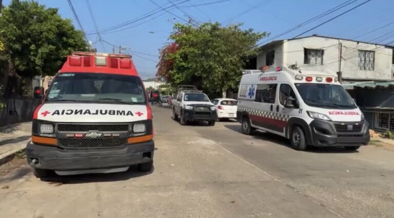 Mat4an a varón en el barrio palma de Acayucan