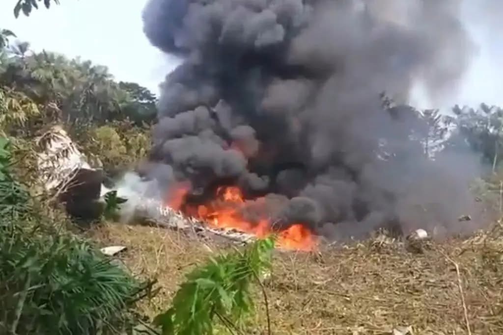Confirman al menos 8 muertos y 83 heridos en accidente de avión militar en Colombia