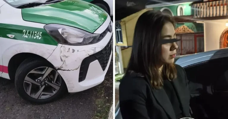 Jóvenes se ‘enfiestan’ y roban taxi en Xalapa; hay una detenida