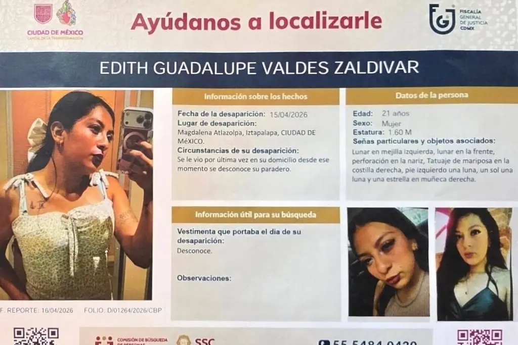 Edith Guadalupe fue a pedir trabajo en edificio de la CDMX; fue hallada sin vida en el sótano