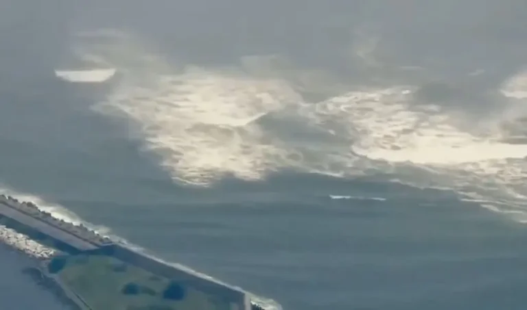 Primeras olas de tsunami impactan la costa de Japón tras sismo de 7.4
