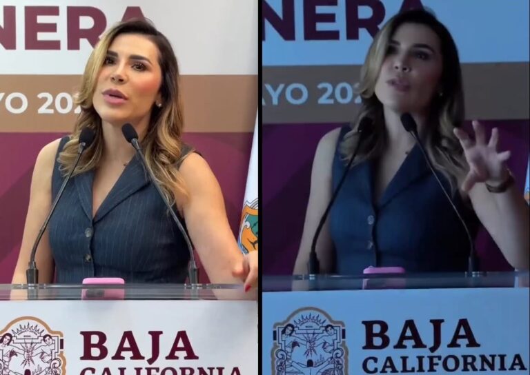 Se le va la luz a gobernadora de Baja California al presumir en mañanera que ‘no hay apagones’