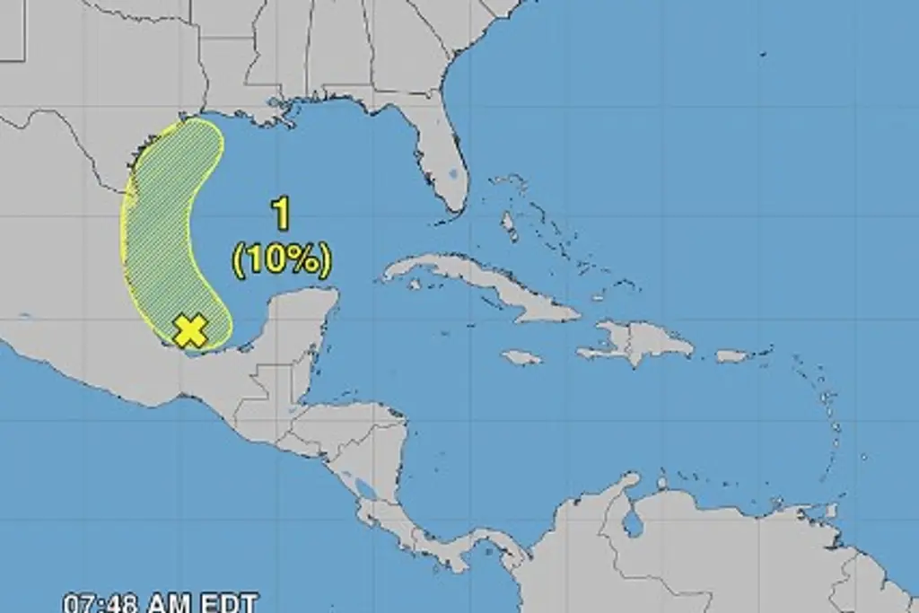 Reportan que amplia área de baja presión ‘ocasionará aguaceros y tormentas’ en Veracruz