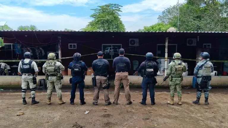 Incautan arsenal y droga en Tierra Blanca, Veracruz